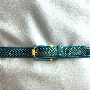 Vintage Belt Snakeskin